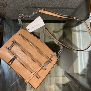 Rebecca Minkoff 5-Zip Crossbody Bag